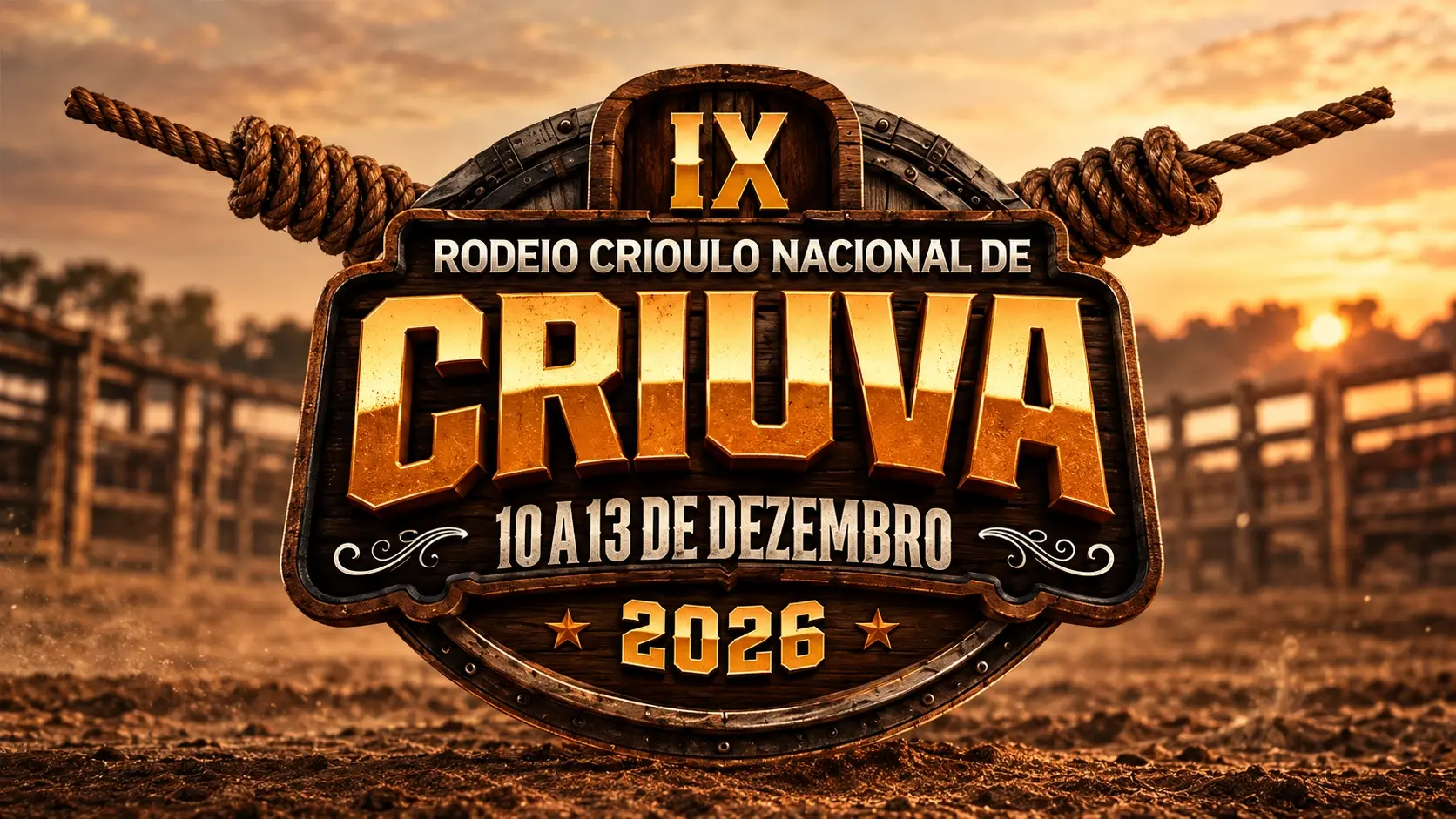Evento 9º Rodeio Crioulo Nacional de Criúva em Caxias do Sul - RS