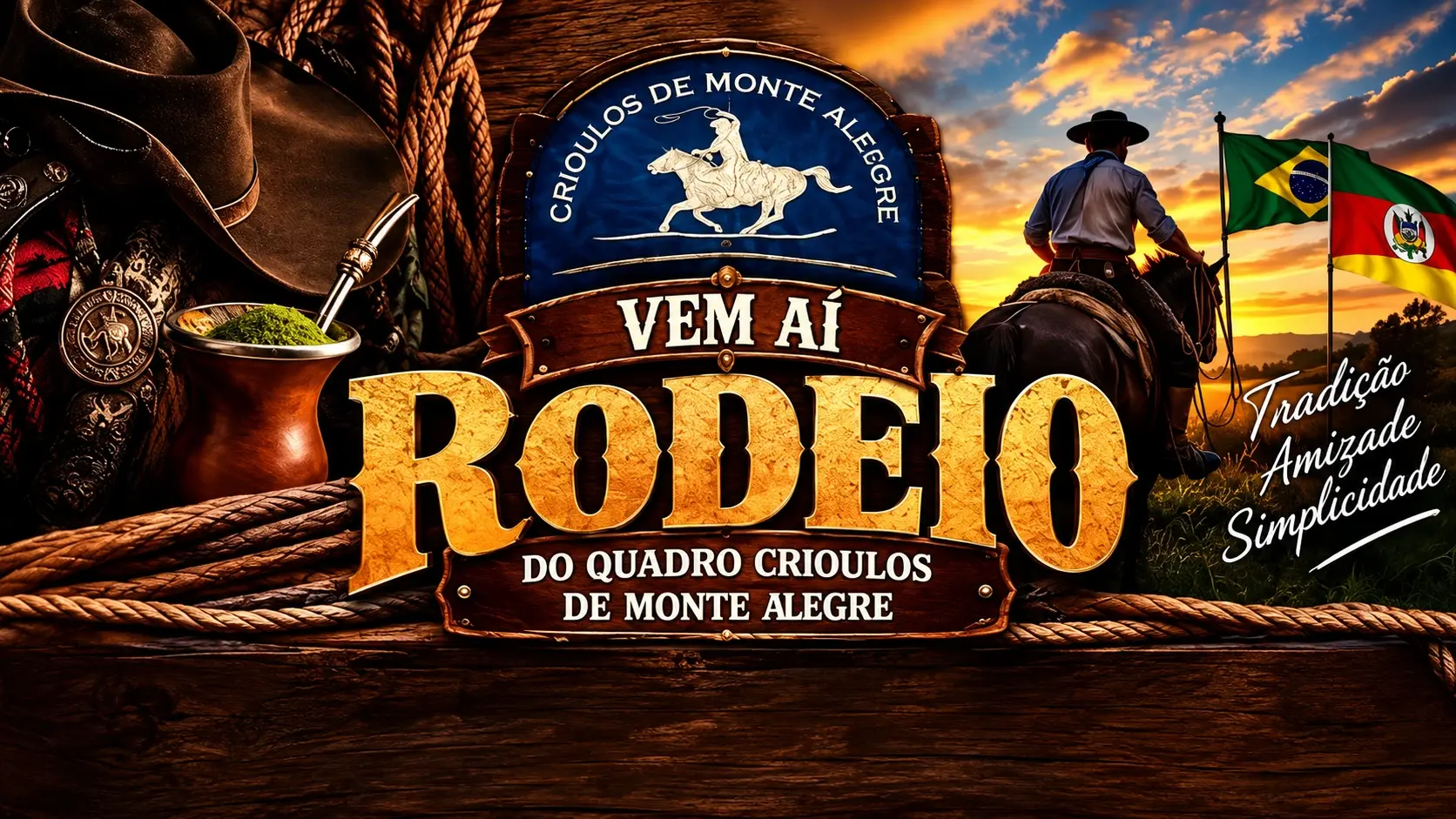 Rodeio do Quadro Crioulos de Monte Alegre